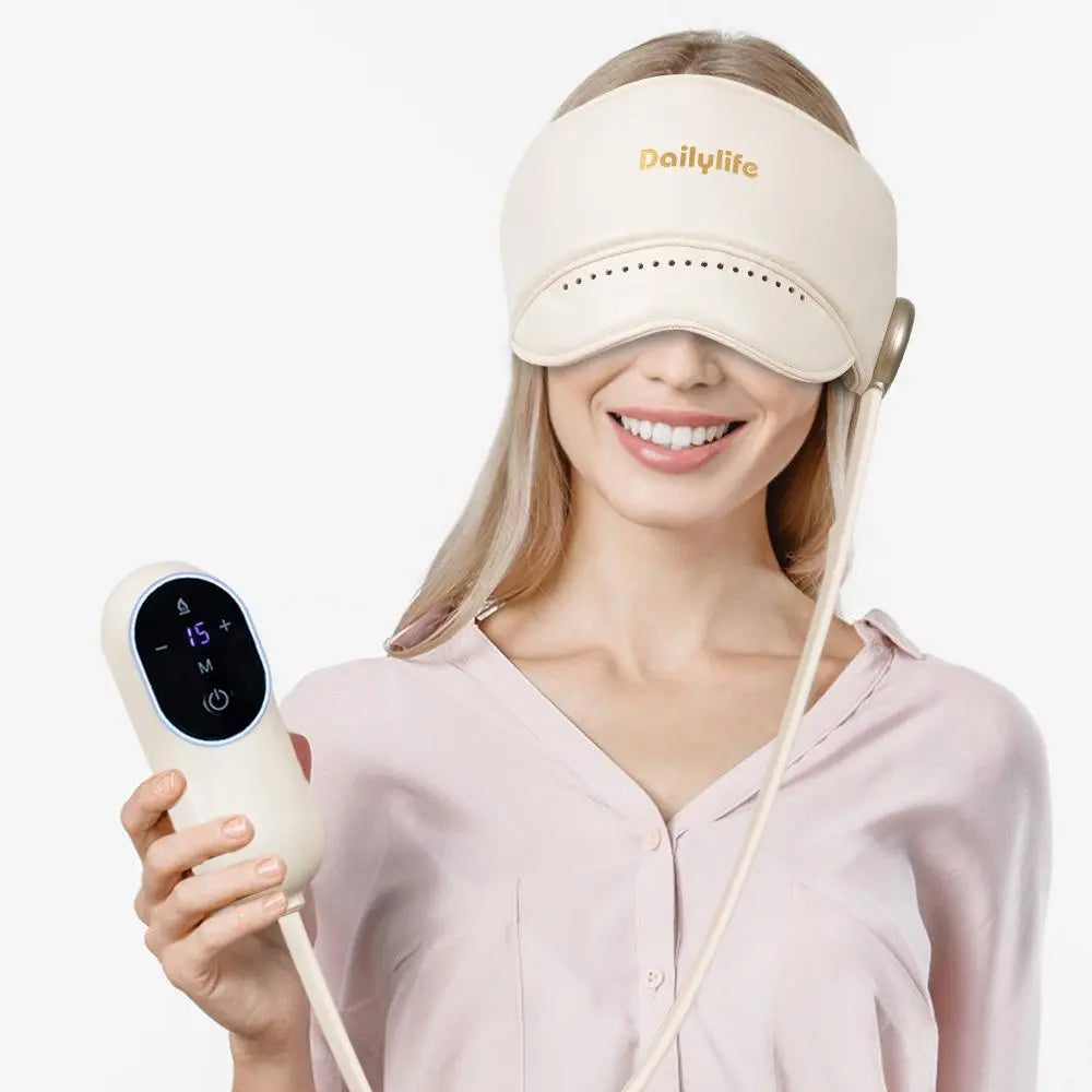Heated Eye Mask & Head Massager (2-in-1)