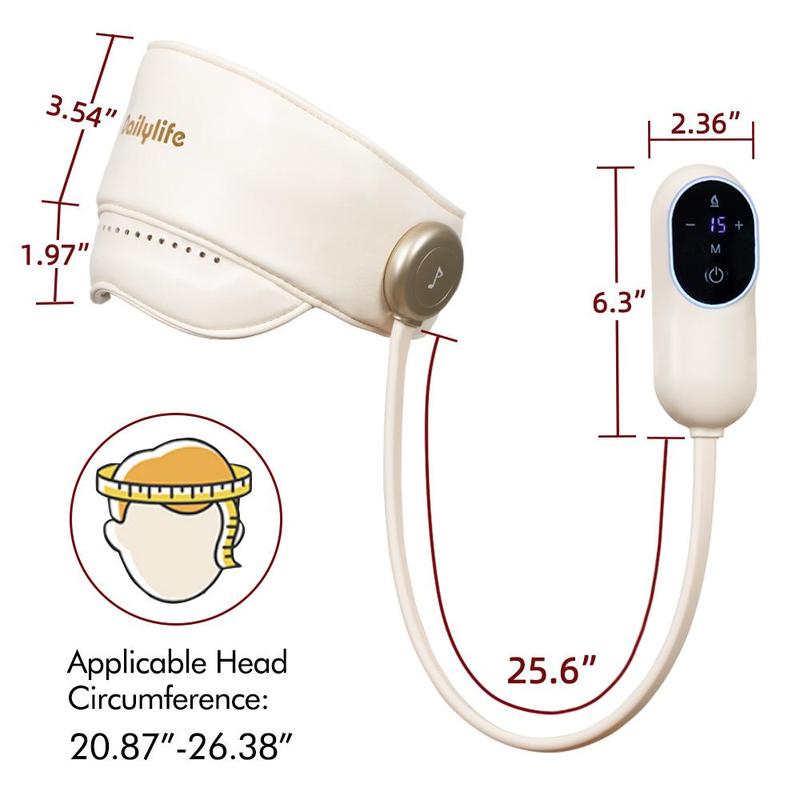 Heated Eye Mask & Head Massager (2-in-1)