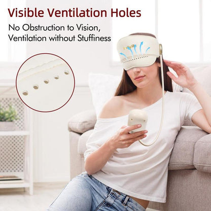 Heated Eye Mask & Head Massager (2-in-1)